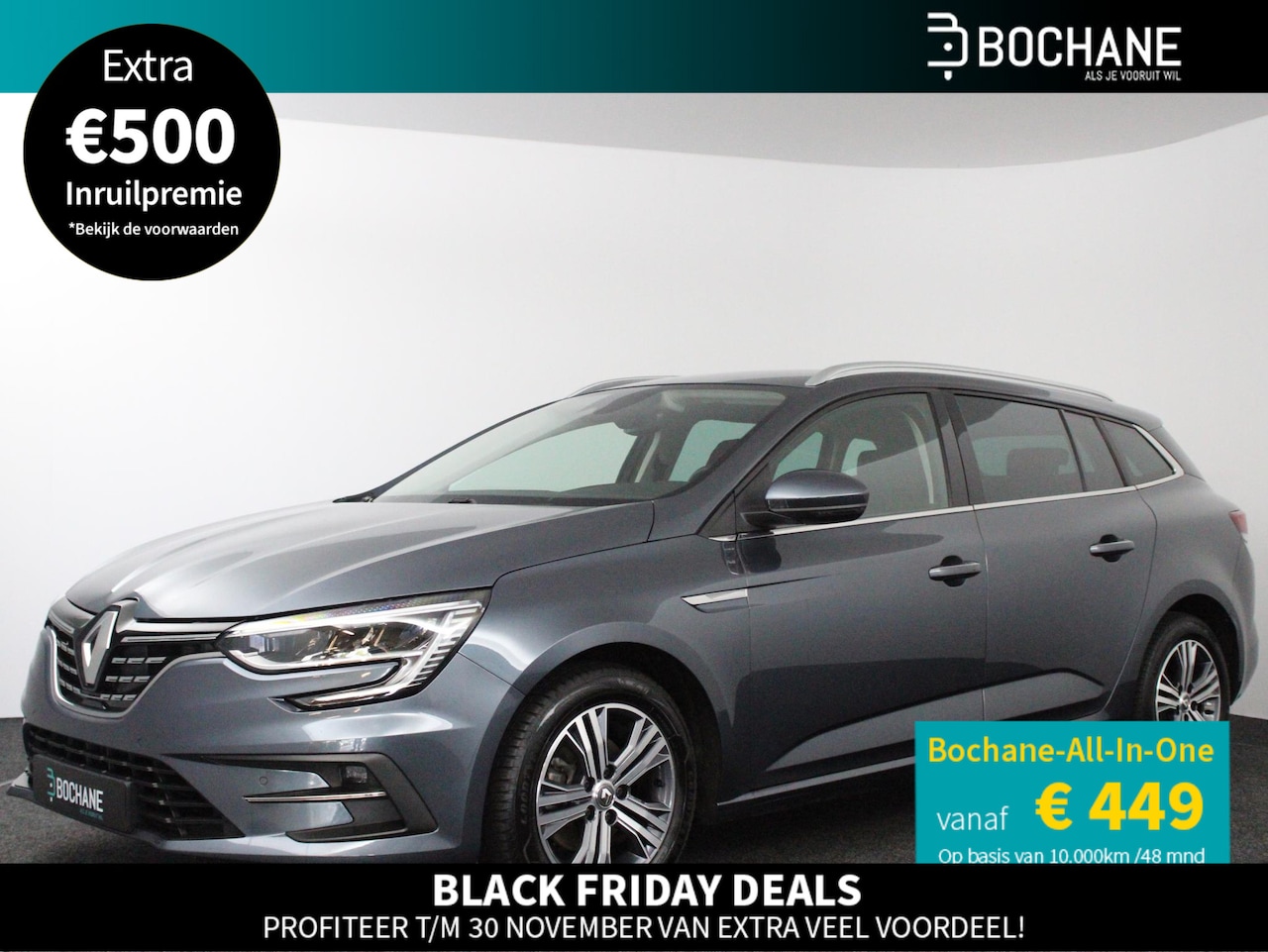 Renault Mégane Estate - 1.3 TCe 140 EDC Intens | All-Season banden | Trekhaak - AutoWereld.nl