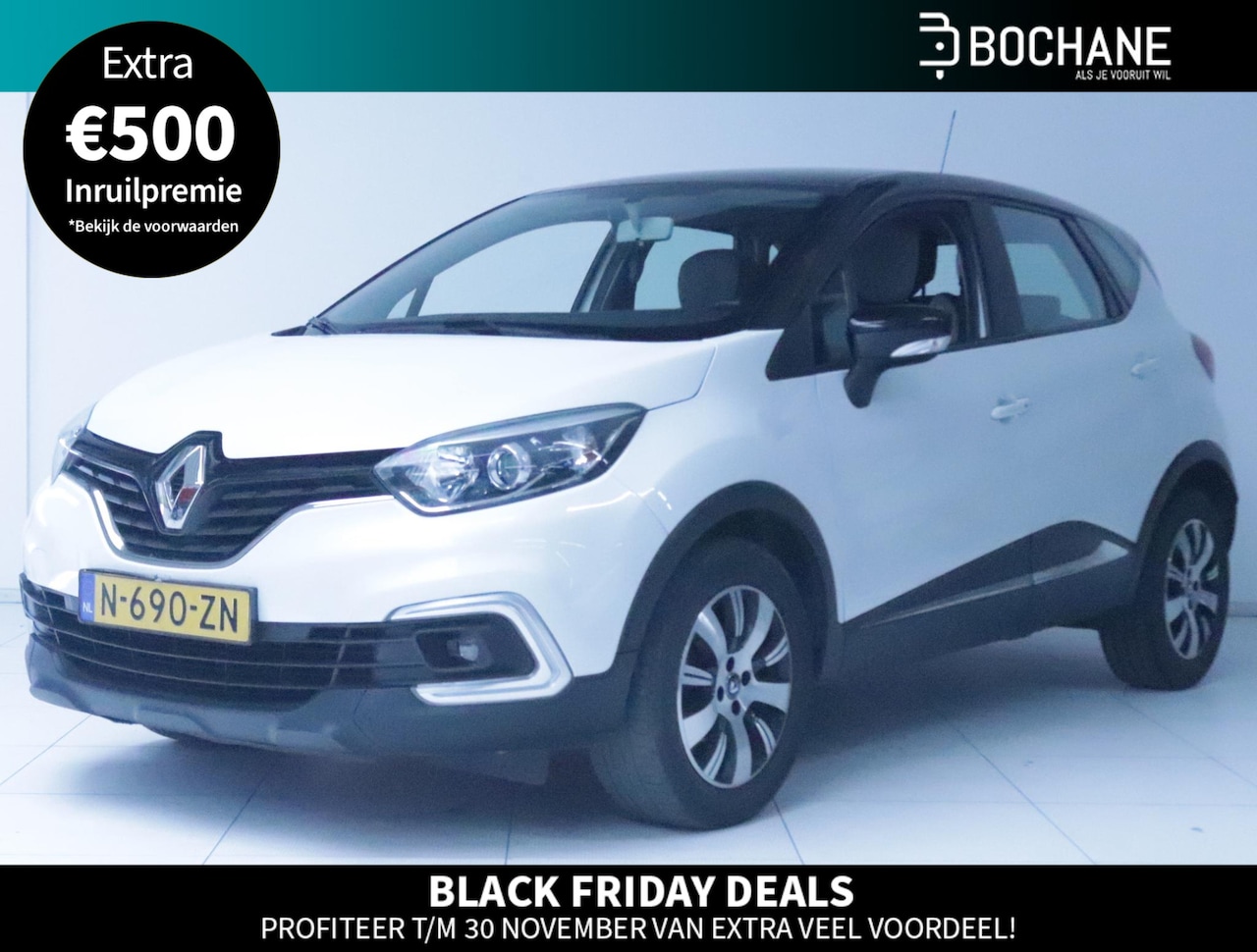 Renault Captur - 0.9 TCe 90 Limited Airco/Navi/LM-Velgen - AutoWereld.nl