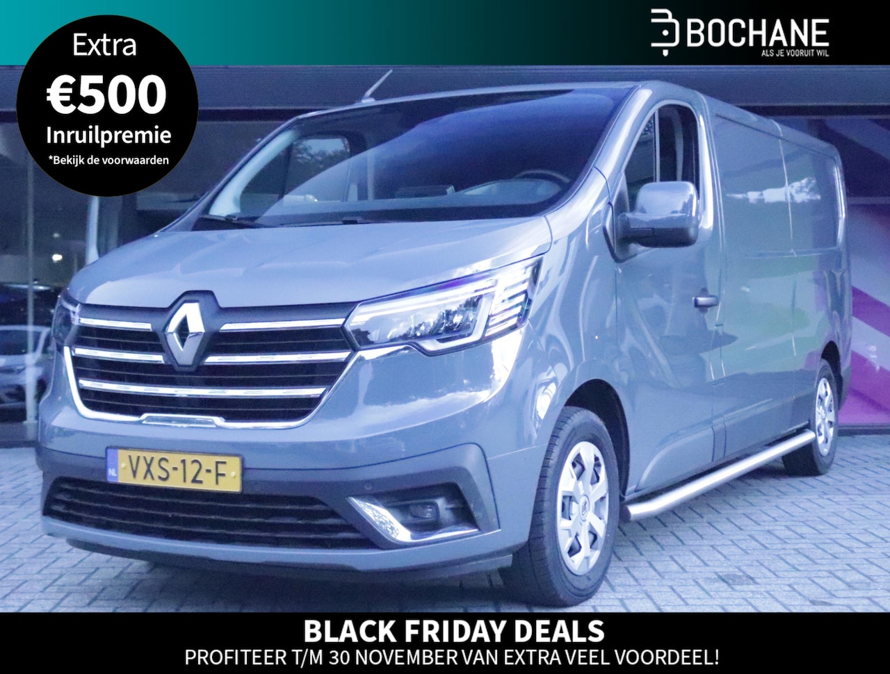 Renault Trafic - 2.0 Blue dCi 130 T30 L2H1 Start Airco/Navi/Camera/Trekhaak - AutoWereld.nl