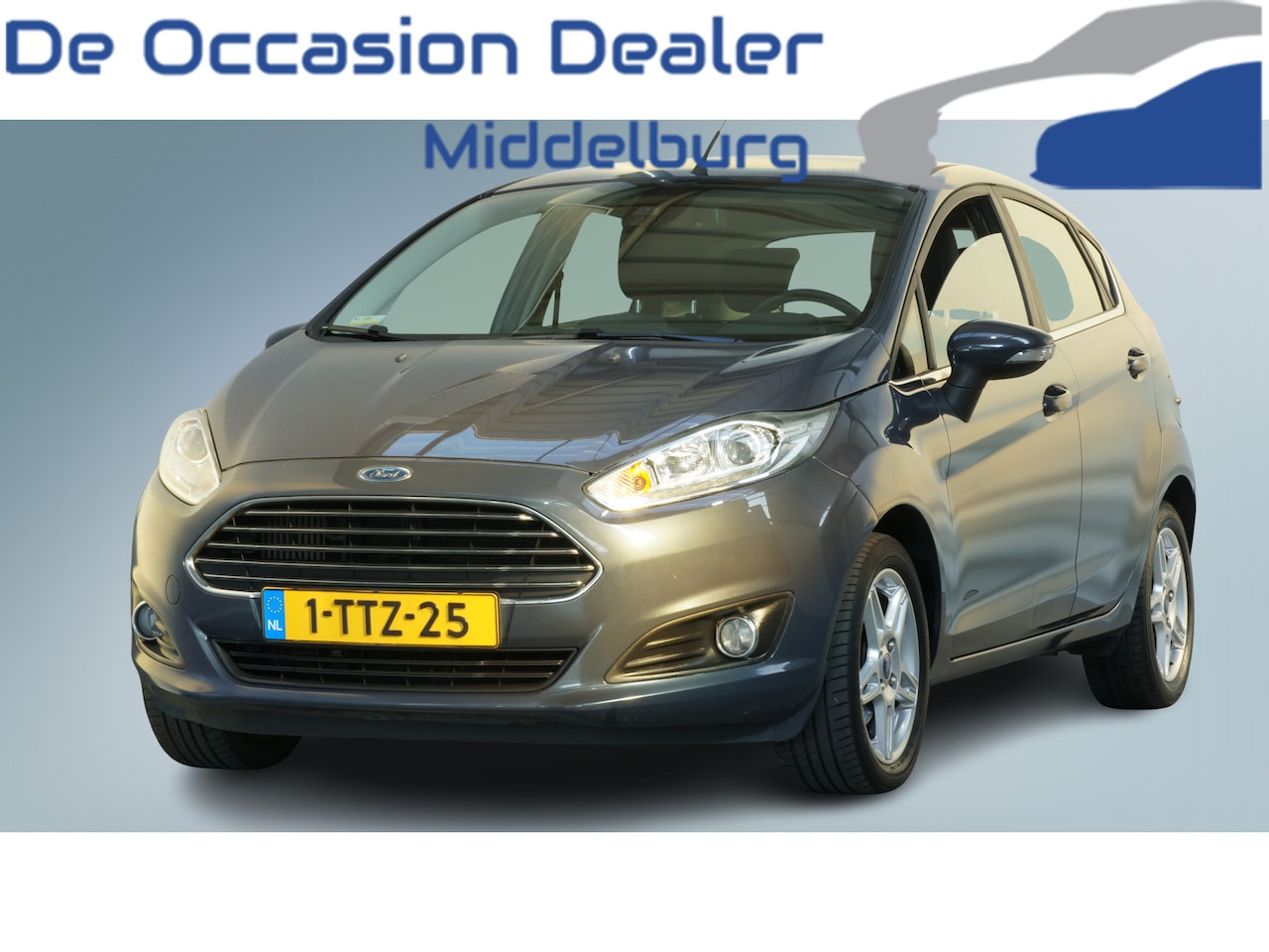 Ford Fiesta - 1.0 EcoBoost Titanium Automaat rijklaar incl garantie - AutoWereld.nl