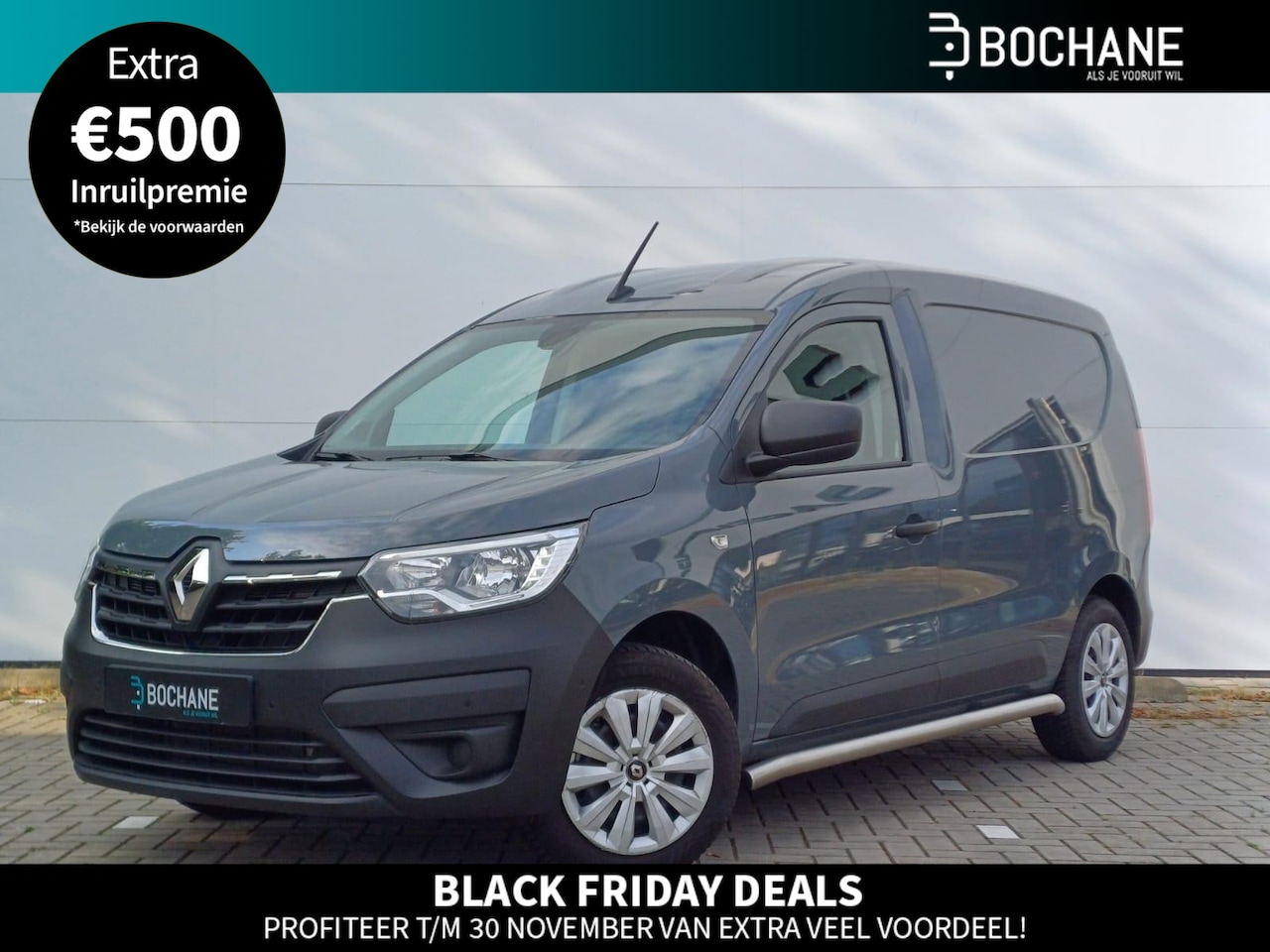 Renault Express - 1.5 dCi 75 Comfort + Navigatie / Parkeersensoren + Camera / LED / Airco / Cruise Control / - AutoWereld.nl