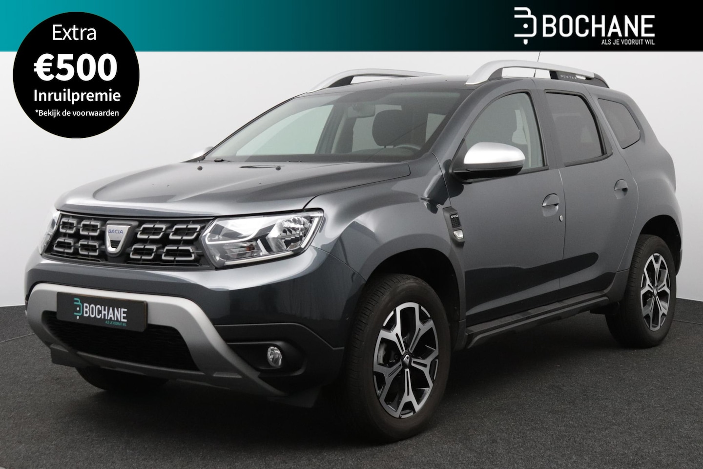 Dacia Duster - 1.3 TCe 130 4x4 Prestige 130PK | Trekhaak 1500kg | Camera| Cruise Control| - AutoWereld.nl