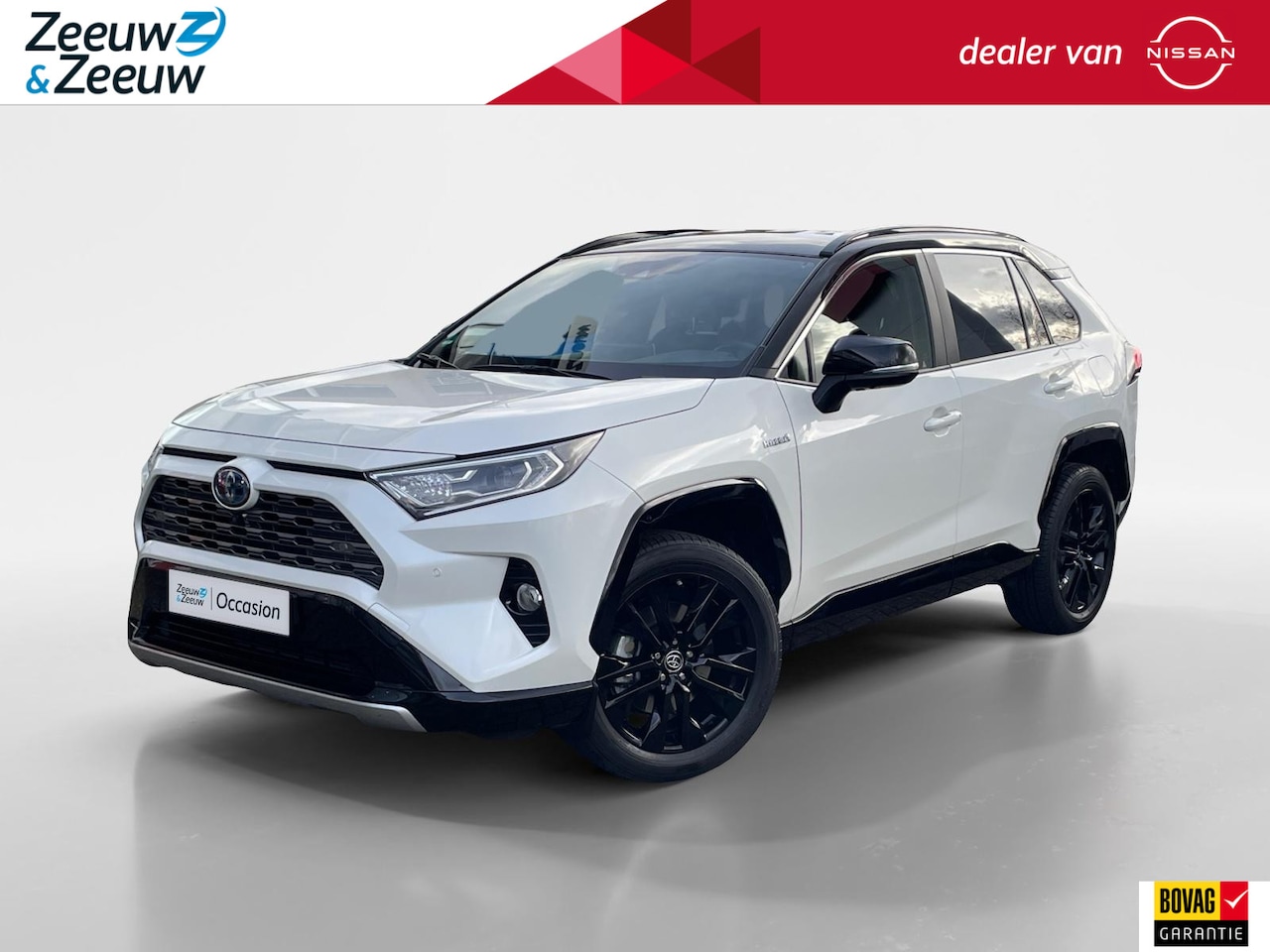 Toyota RAV4 - 2.5 Hybrid Bi-Tone 218PK AUTOMAAT | 20472km! | Navigatie | Cruise Control | Climate Contro - AutoWereld.nl