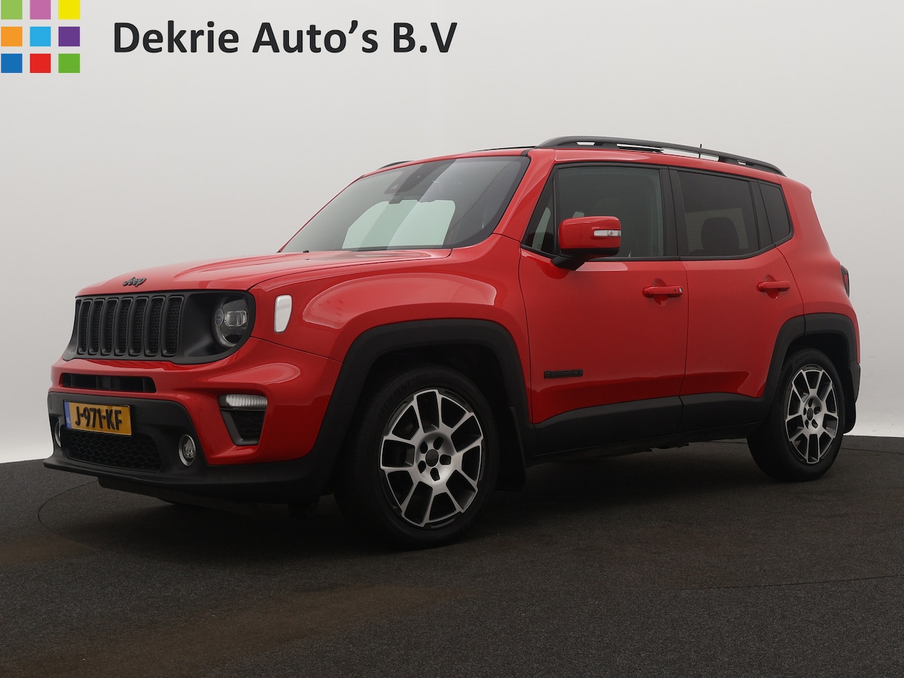 Jeep Renegade - 1.0T S 116PK / Panoramadak / Trekhaak /Leder / Pdc+camera / Navi / Airco-ecc. / Apk aug-26 - AutoWereld.nl