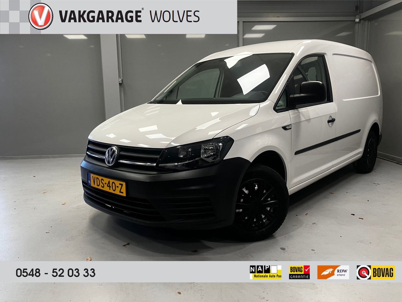 Volkswagen Caddy Maxi - L2H1 Trendline 2.0TDi | Airco | Trekhaak | Betimmering | Cruise control | - AutoWereld.nl