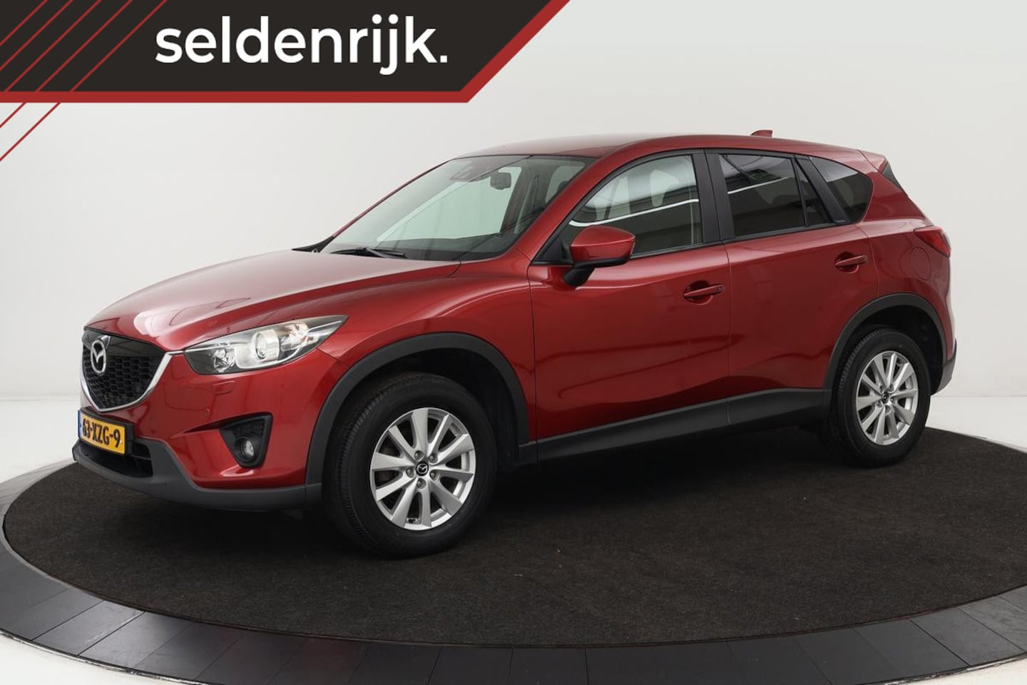 Mazda CX-5 - 2.0 TS+ | 2e eigenaar | Stoelverwarming | Xenon | Navigatie | Climate control | PDC | Blue - AutoWereld.nl