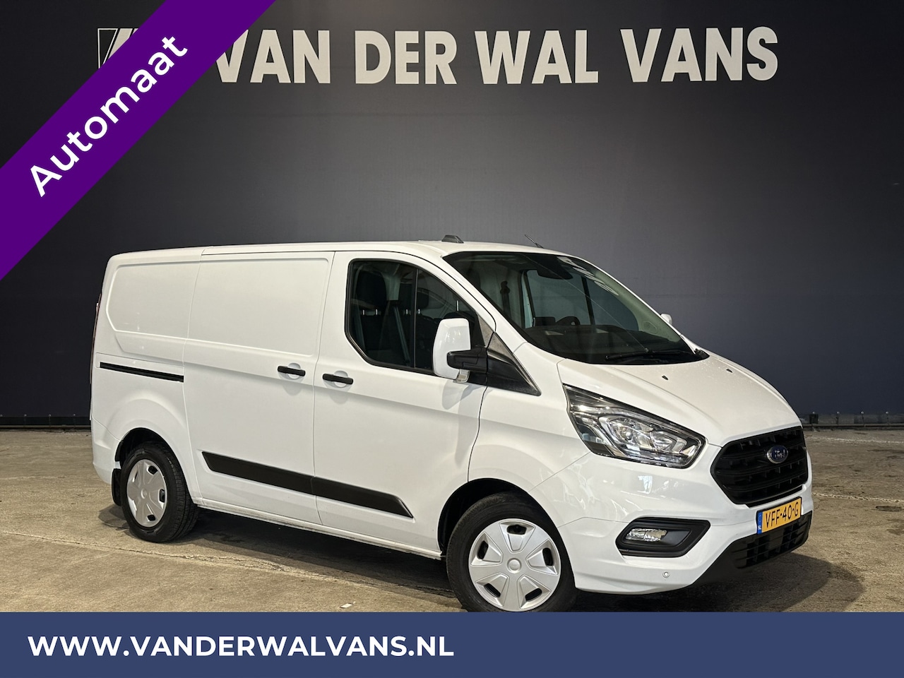 Ford Transit Custom - 2.0 TDCI 130pk Automaat L1H1 inrichting Euro6 Airco | Navigatie | Apple Carplay | LED Andr - AutoWereld.nl