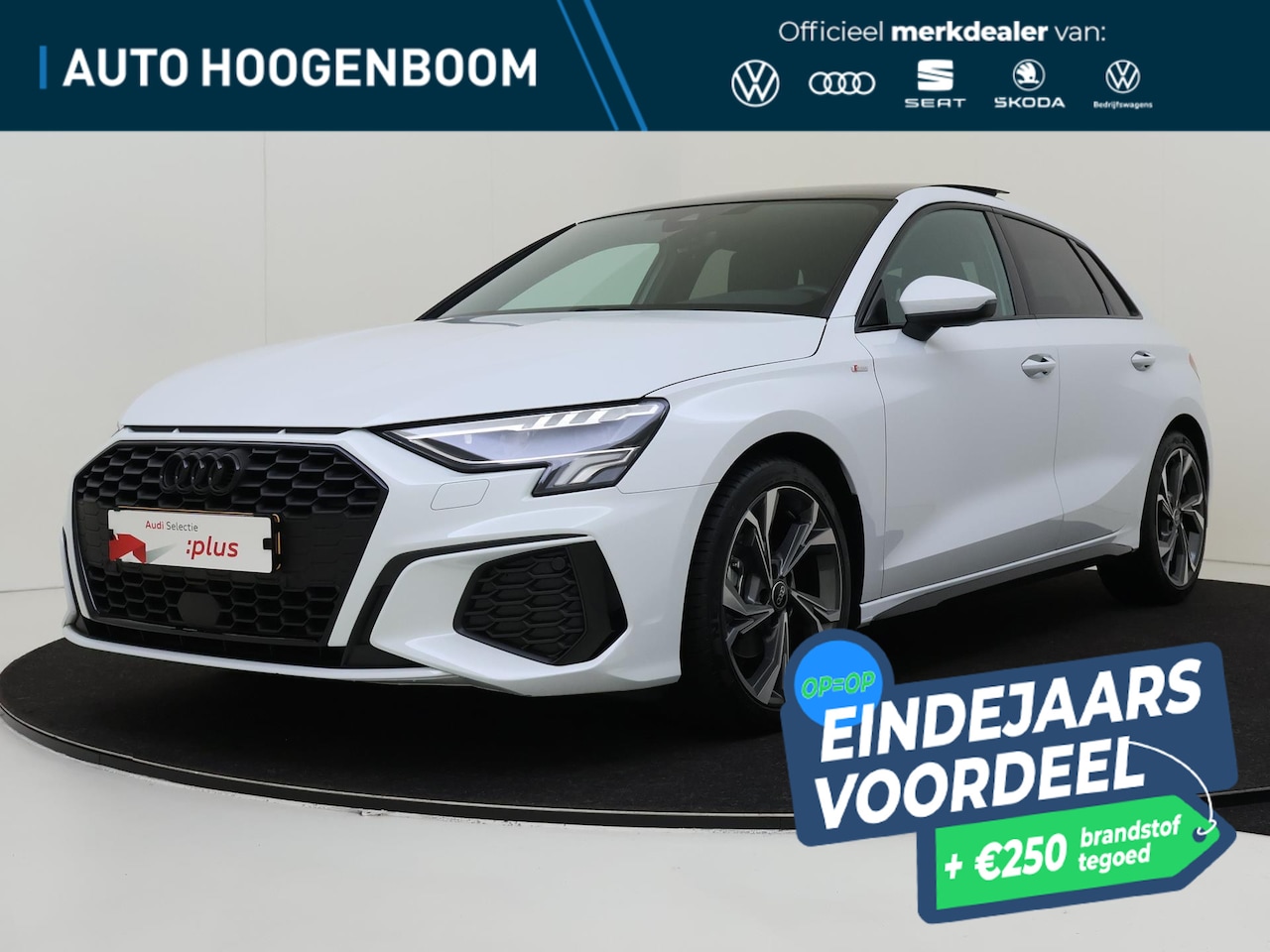 Audi A3 Sportback - 30 TFSI S edition | Panoramadak | Stoelverwarming | Navigatie plus | Climate control | Sfe - AutoWereld.nl