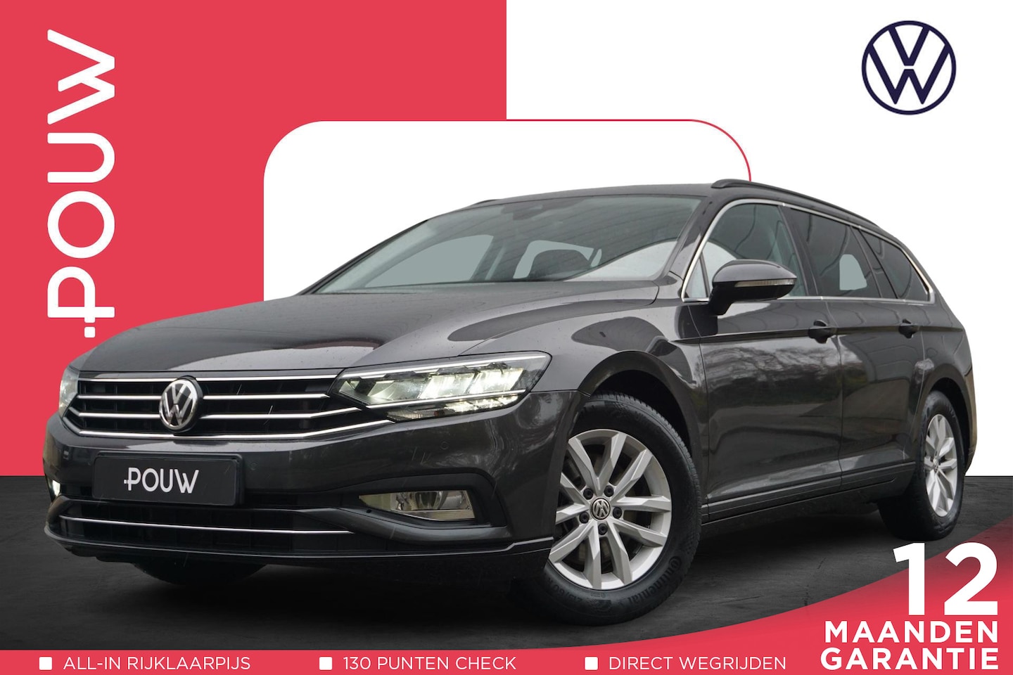 Volkswagen Passat Variant - 1.5 TSI 150pk DSG Comfort Business | Trekhaak | Navigatie | Adaptive Cruise - AutoWereld.nl