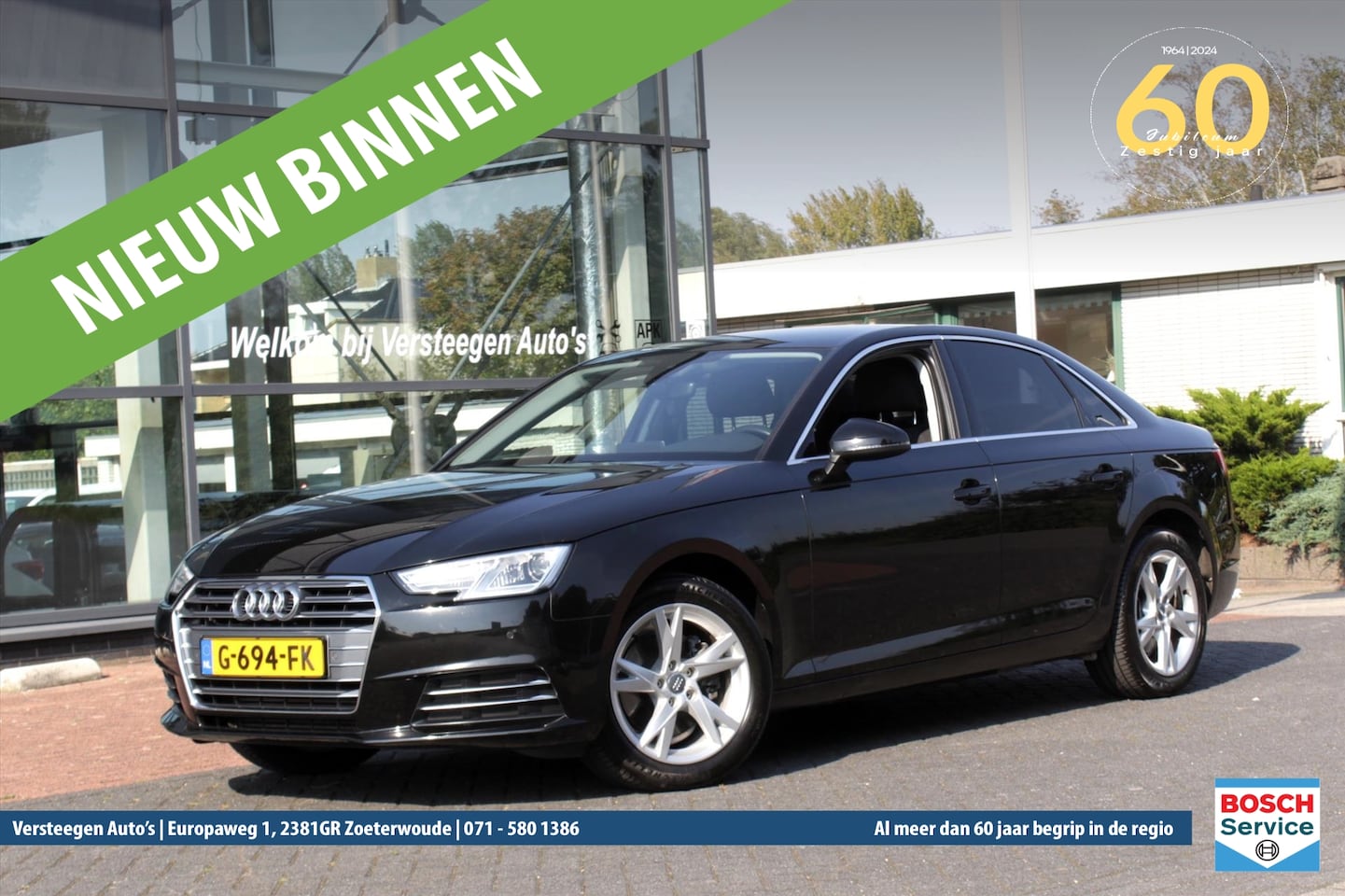 Audi A4 Limousine - 2.0 TFSI MHEV 190pk S tronic Design Pro Line - AutoWereld.nl