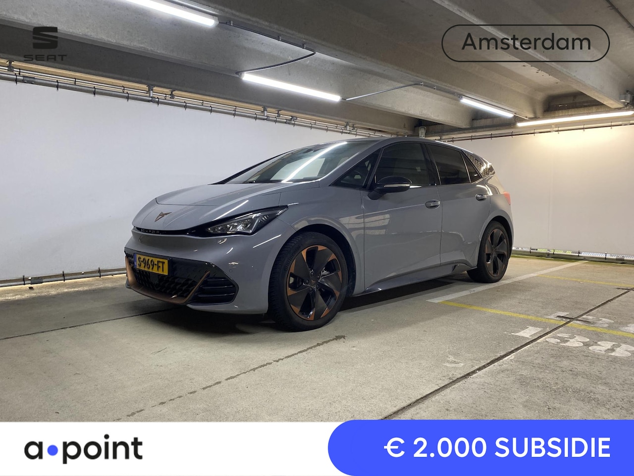 CUPRA Born - Performance One 62 kWh 204 pk | Navigatie | Parkeersensoren | Achteruitrijcamera | Adaptie - AutoWereld.nl