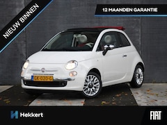 Fiat 500 C - Lounge 0.9 TwinAir Turbo 80pk AIRCO | 15''LM | LEDEREN BEKLEDING | CLIMA | USB | 12MND GAR