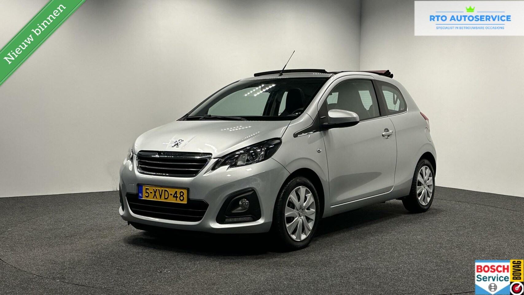 Peugeot 108 - 1.0 VTi Active VOUWDAK AIRCO EERSTE EIGENAAR - AutoWereld.nl