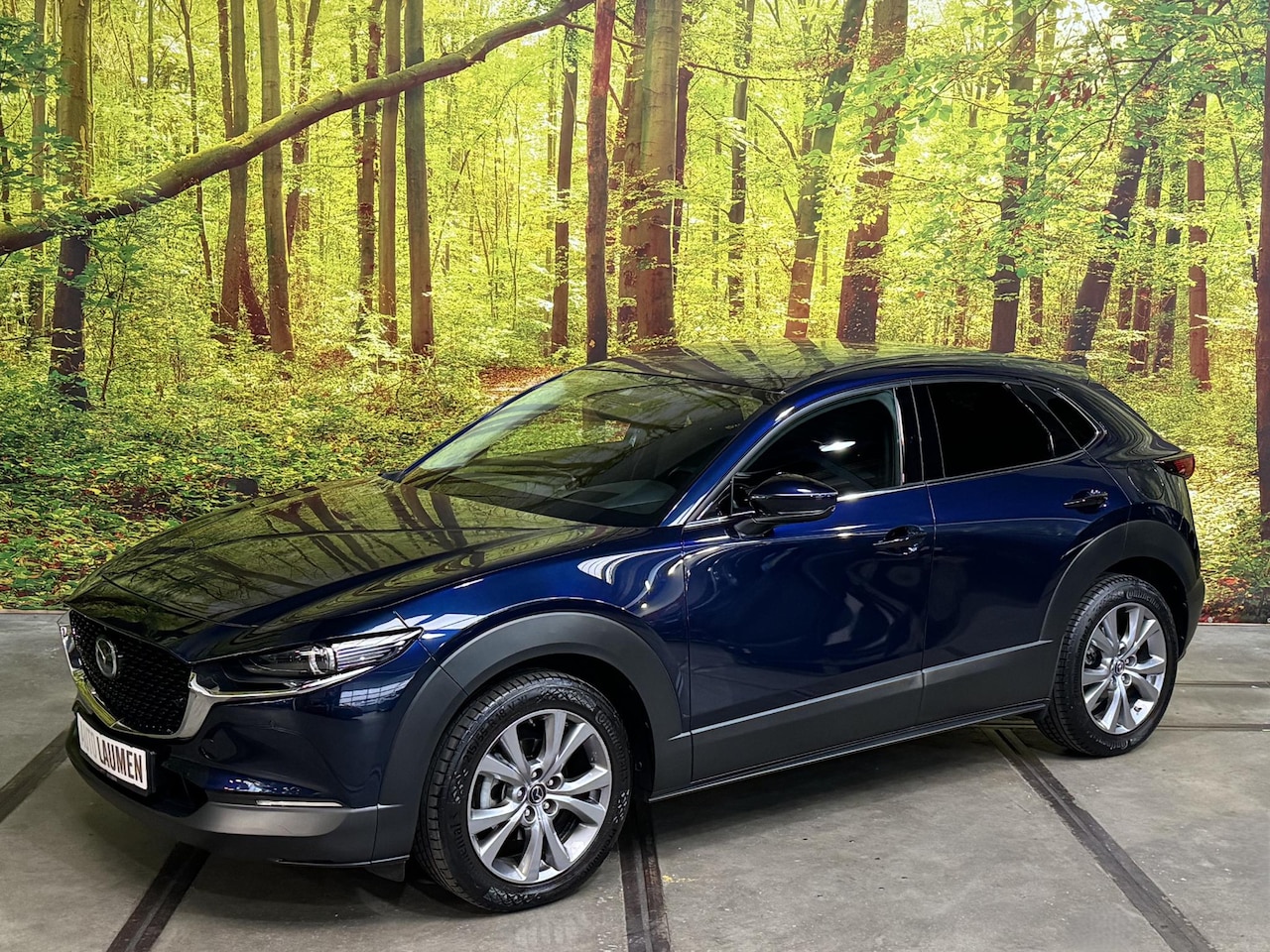 Mazda CX-30 - 2.0 e-SkyActiv-G M Hybrid Comfort Automaat 18 inch Navi Camera DAB Rijstrook Dodehoek LED - AutoWereld.nl