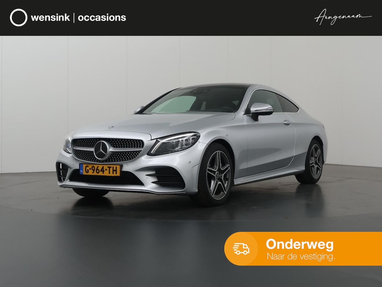 Mercedes-Benz C-klasse Coupé - 200 Premium Plus Pack | HUD | Distronic | Burmester | Ele.verstelbare stoelen + Geheugen | - AutoWereld.nl