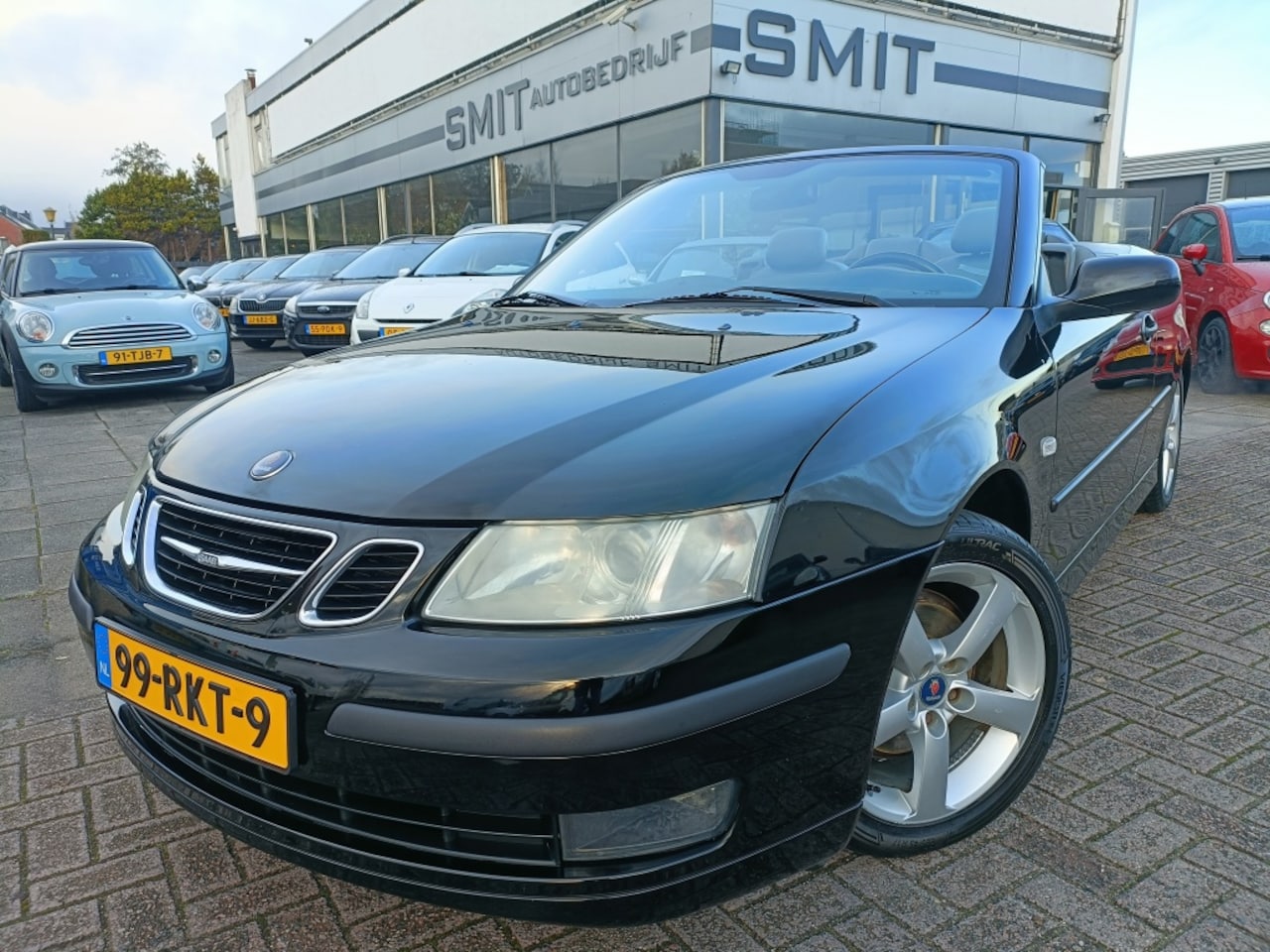 Saab 9-3 Cabrio - 2.0t Vector Aut/Leder/Trekhaak/Nav/Youngtimer - AutoWereld.nl