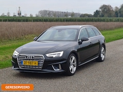 Audi A4 Avant - 40 TFSI Sport S line edition | Nieuwstaat | NL | 191 PK | Goed onderhouden | 1/2 Leer | 18