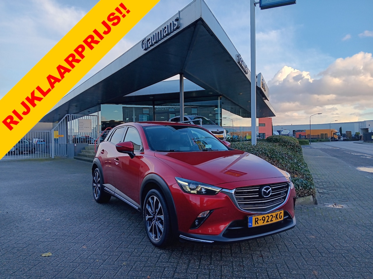 Mazda CX-3 - 2.0 SkyActiv-G 120 GT-M Line, Leder, Navi, Clima, Head-up, etc. - AutoWereld.nl