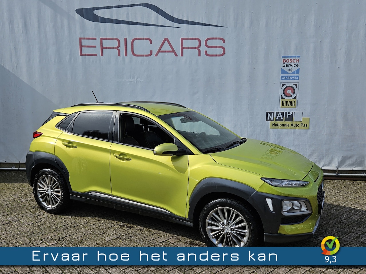 Hyundai Kona - 1.0T TEL AIRCO NAVI CARPLAY CAMERA - AutoWereld.nl