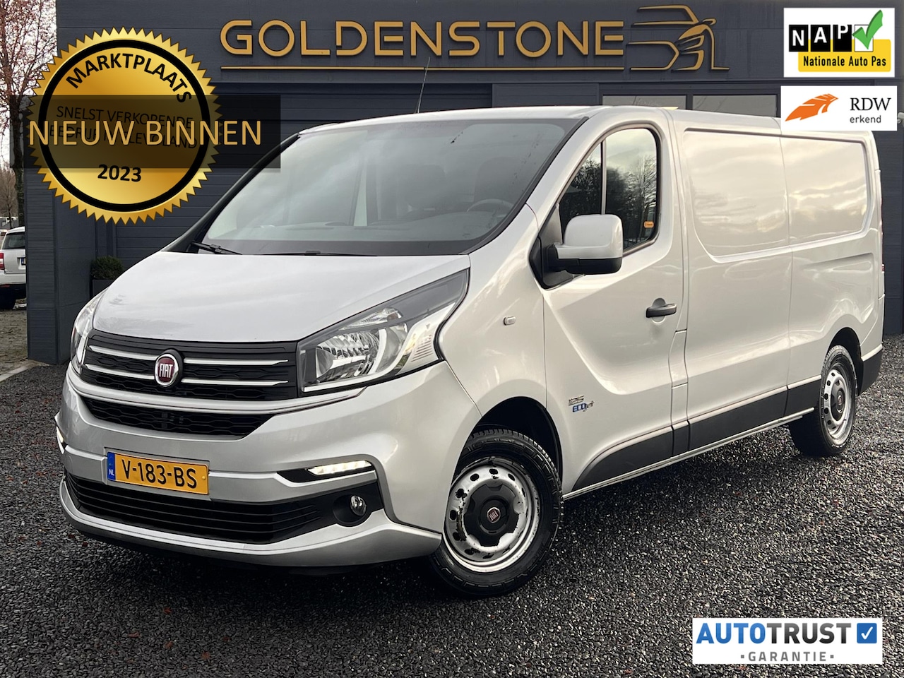 Fiat Talento - 1.6 MJ EcoJet L2H1 SX Navi,Airco,Cruise,PDC,Trekhaak,N.A.P,Nieuwe APK bij Aflevering - AutoWereld.nl