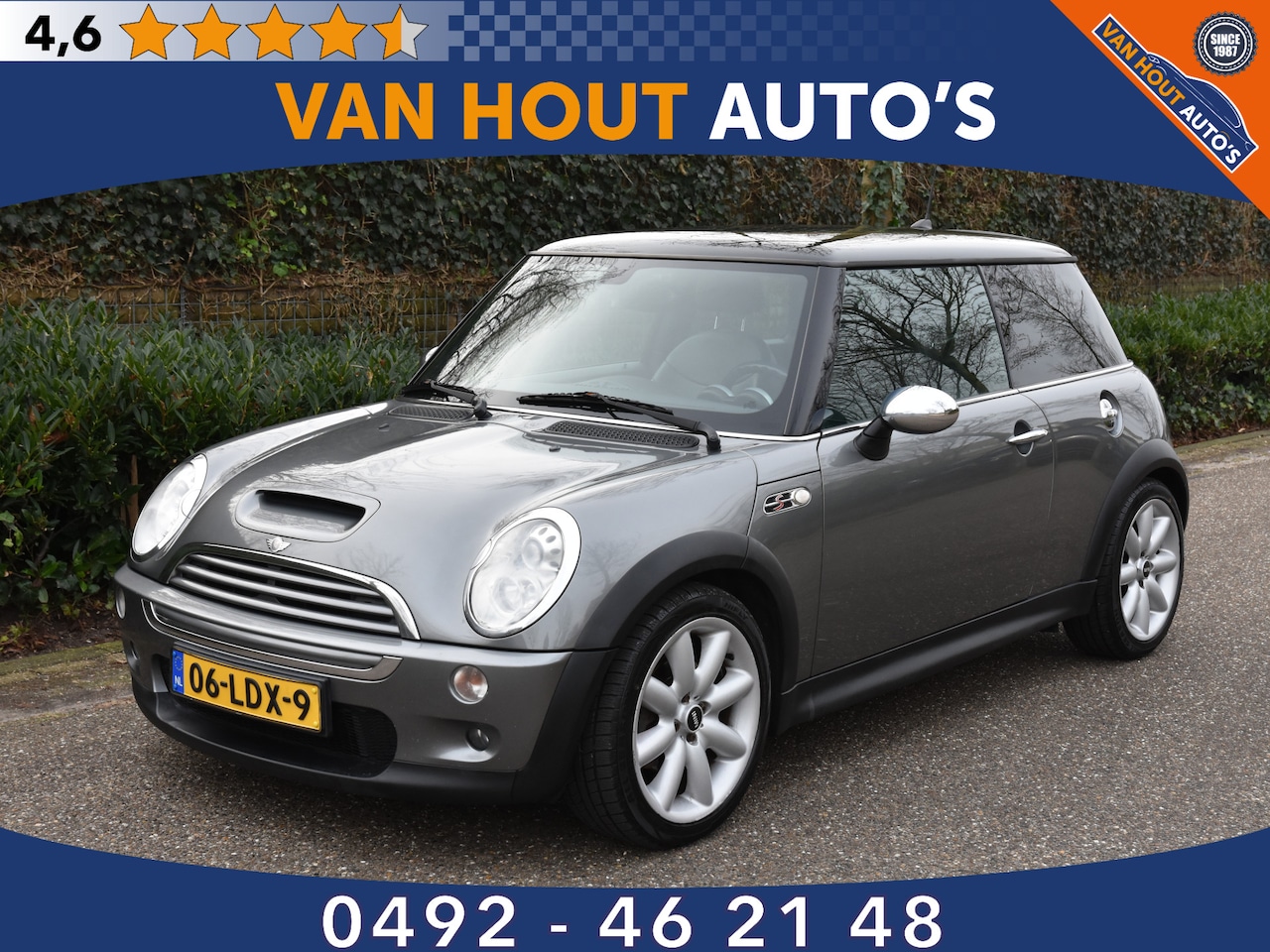 MINI Cooper S - Mini 1.6 | 163PK | LEDER | CLIMA | STOELVERW. - AutoWereld.nl