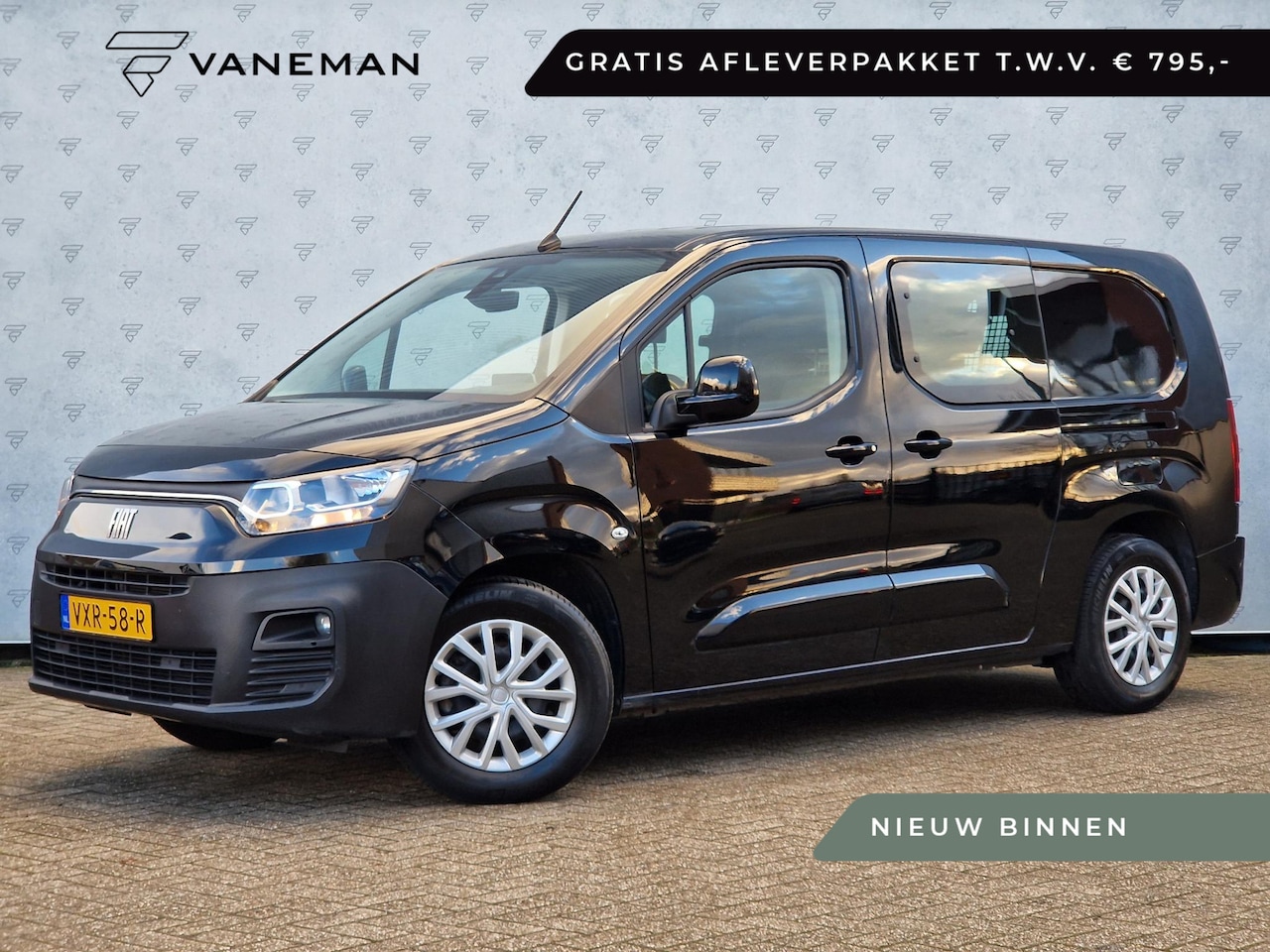 Fiat E-Doblo - 136 L2 50 kWh 5 Persoons | ex BTW | | Android auto / Apple Carplay | Clima | Navi | PDC | - AutoWereld.nl