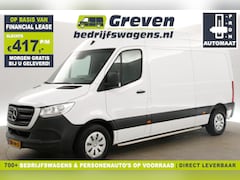 Mercedes-Benz Sprinter - 314 2.2 CDI L2H2 143PK Automaat Airco Cruise Carplay Navi Leder 3 Persoons Sidebars Trekha