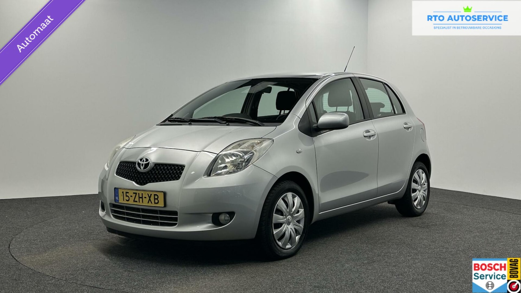 Toyota Yaris - 1.3 VVTi Sol MMT|Airco|Automaat|NAP|Weinig KM's| - AutoWereld.nl