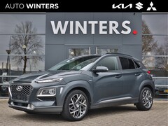 Hyundai Kona - 1.6 GDI HEV Hybrid Premium Automaat Navi+BT+Cam Cr. Control Stoel+Stuurverw. HUD PDC 18''L