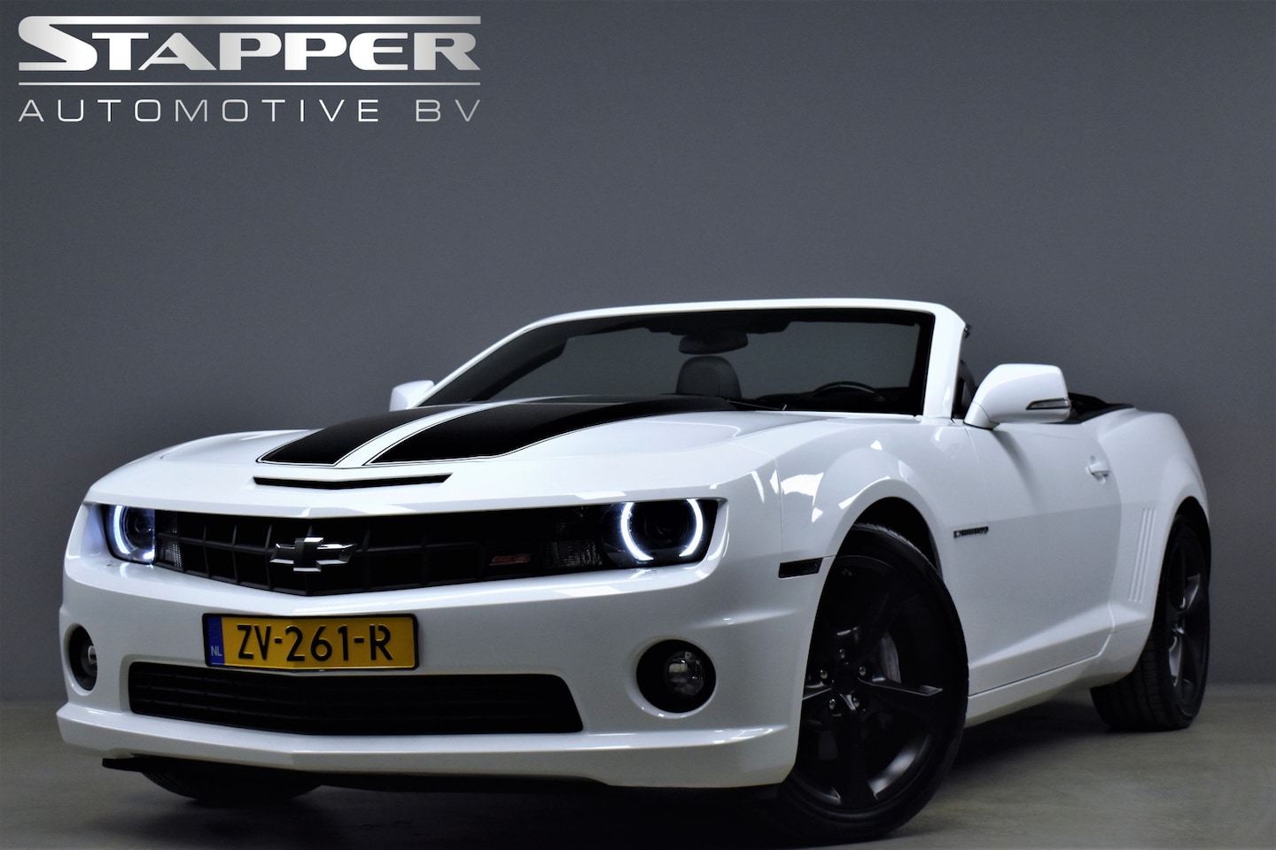 Chevrolet Camaro - 6.2 V8 406pk SS Automaat EU Geleverd! Leer/Xenon/Led/Camera/Head-Up/Boston/Stoelverw./Blue - AutoWereld.nl