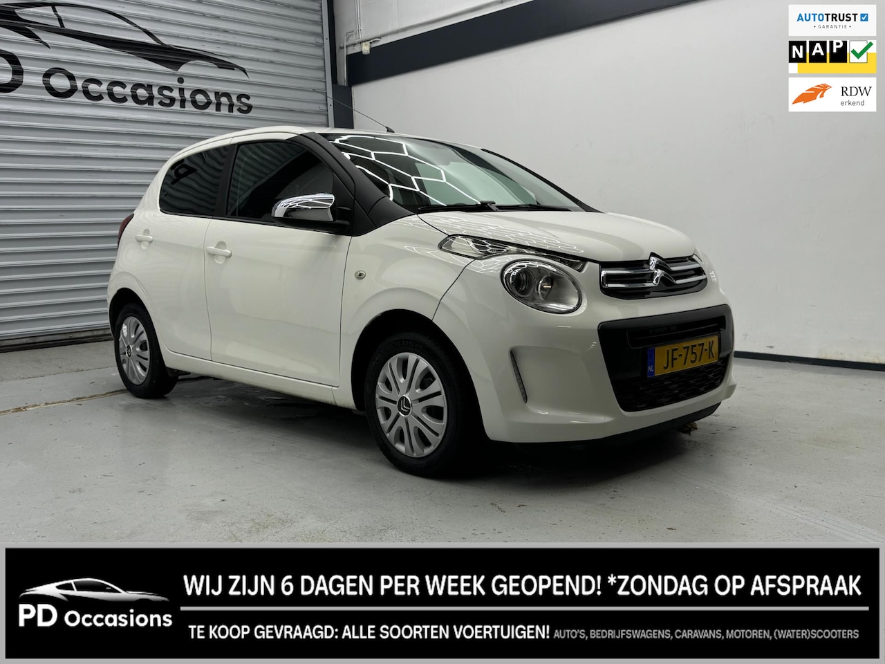 Citroën C1 - 1.0 e-VTi Style Edition Nieuwe APK - Airco Elek. Ramen - Cruise - AutoWereld.nl