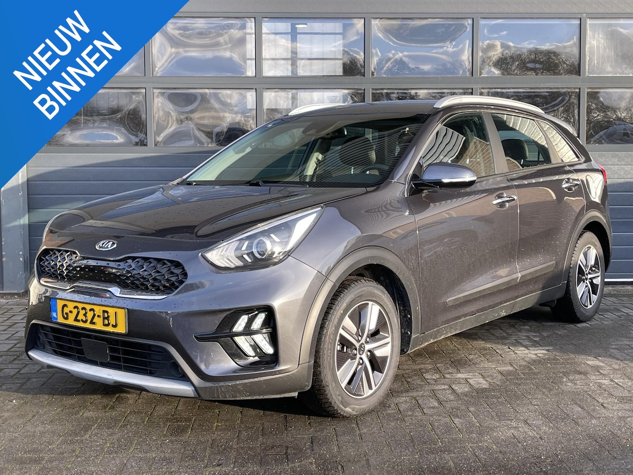 Kia Niro - 1.6 GDI HYBRID DYNAMICLINE I APPLE/ANDROID I PARKEERCAMERA I NAVIGATIE I CRUISE CONTROL I - AutoWereld.nl