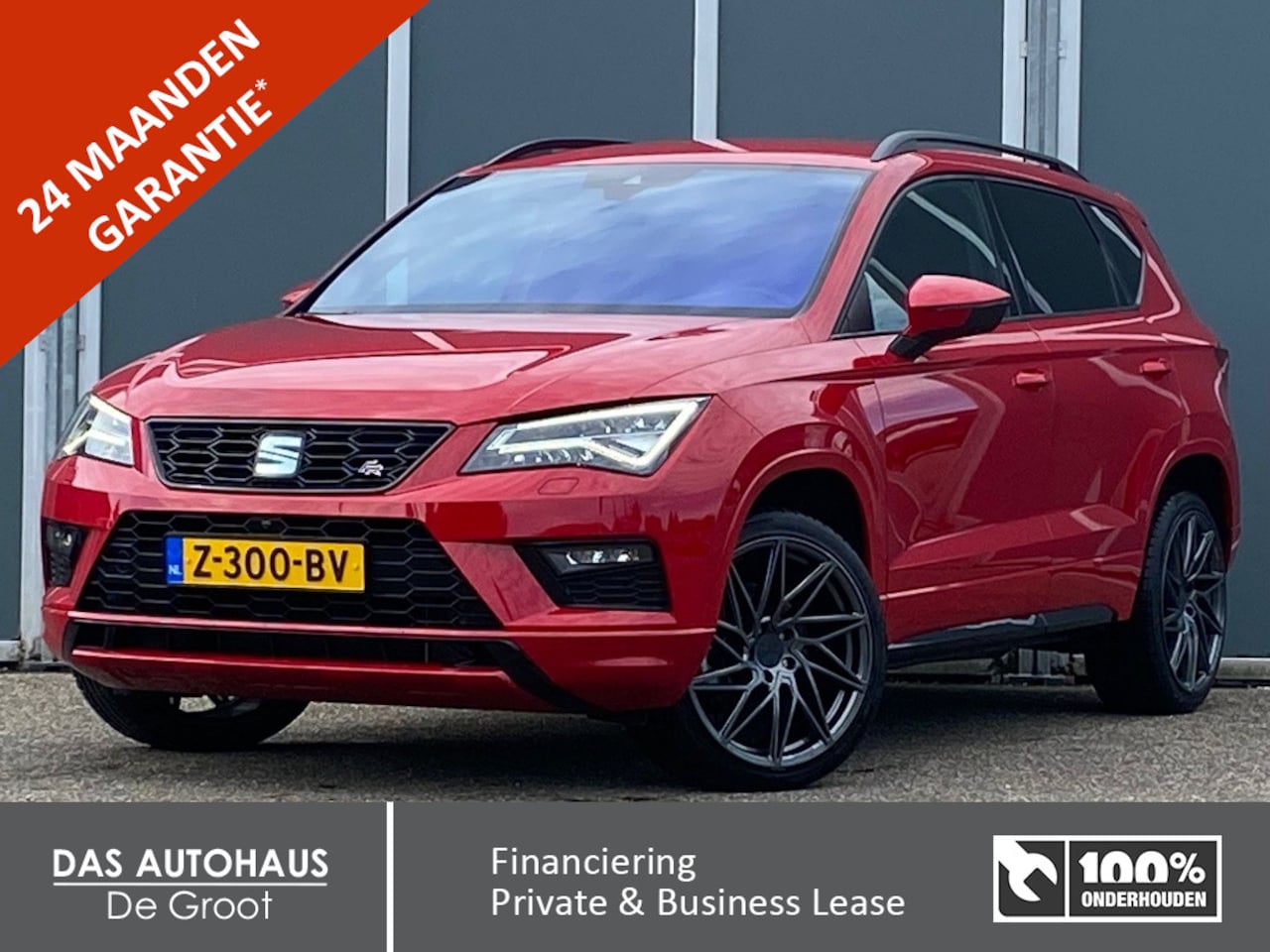 Seat Ateca - 1.4 TSI 150pk FR Business Intens Black | ACC | DC | Leer | Beats - AutoWereld.nl