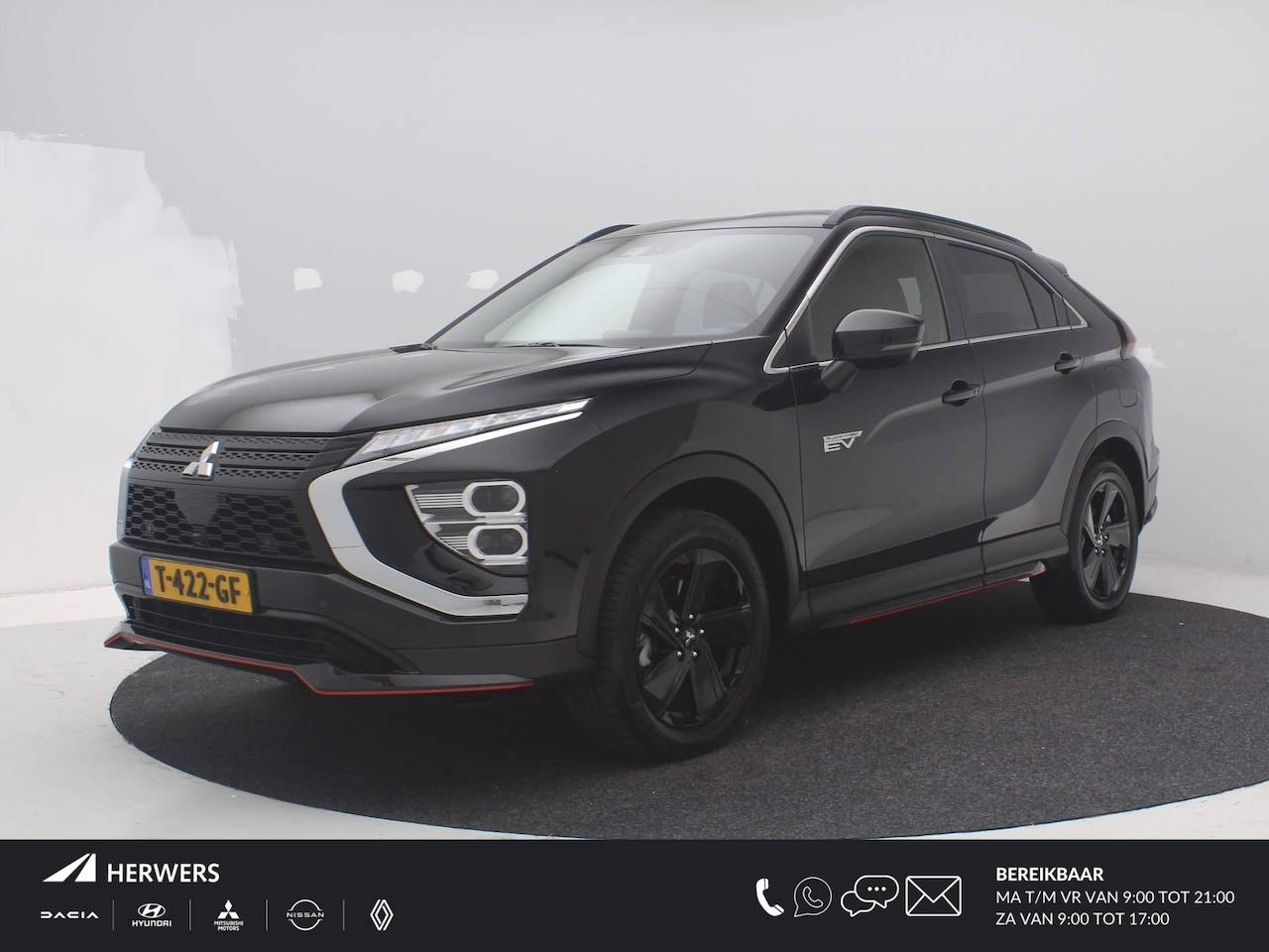 Mitsubishi Eclipse Cross - 2.4 PHEV Black Edition / Origineel Nederlandse Auto / 1500kg Trekgewicht / 8 Jaar Fabrieks - AutoWereld.nl