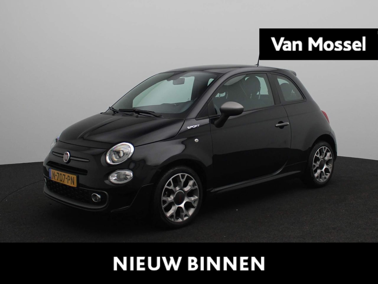 Fiat 500 - 1.0 Hybrid Sport | Navigatie | Climate Control | Lichtmetalen velgen | - AutoWereld.nl