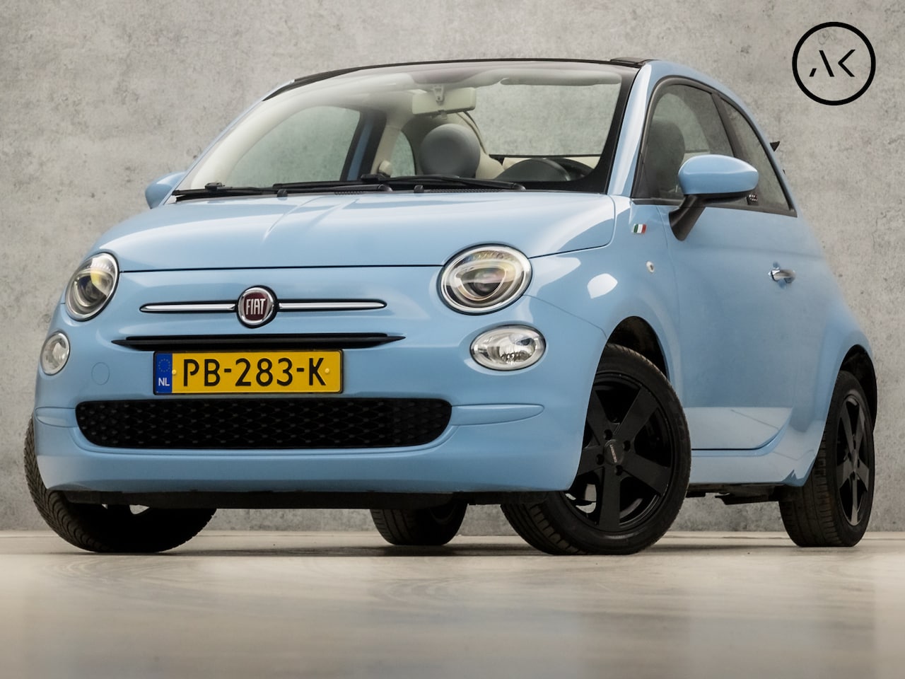 Fiat 500 C - 1.0 TwinAir Baby Blue (RADIO, NAP, ELEK PAKKET, SPORTSTOELEN, LM VELGEN, NIEUWE APK, NIEUW - AutoWereld.nl