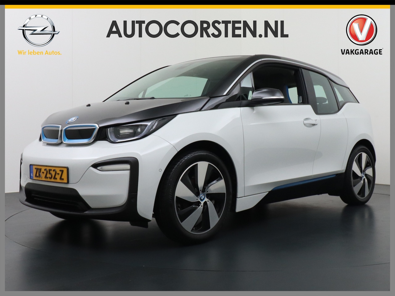 BMW i3 - 120Ah 42kWh Adap.Cruise Warmtepomp Camera Navi Bordherk. Pdc KeylessStart Tel. Stoelverw. - AutoWereld.nl