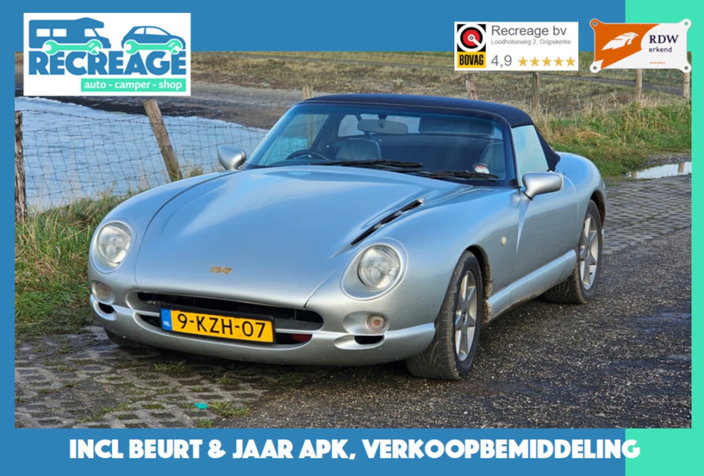 TVR Chimaera - 500 | unieke klassieke handgebouwde sportwagen | slechts 600 van gebouwd - AutoWereld.nl