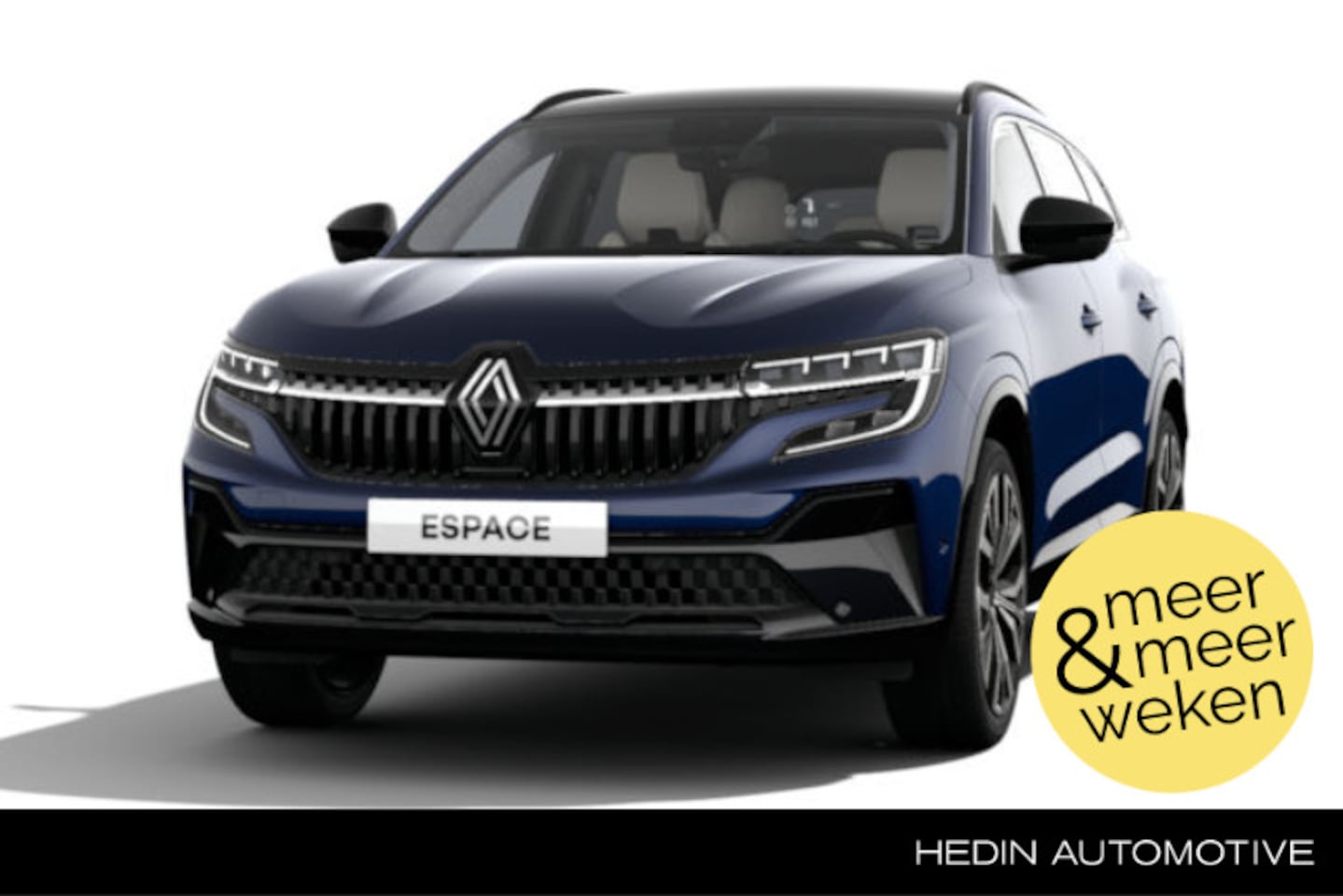 Renault Espace - Nieuwe E-Tech Hybrid 200 iconic 7p. | Panoramadak | Harman Kardon | Head-up Display - AutoWereld.nl