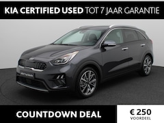 Kia Niro - 1.6 GDi Hybrid ExecutiveLine Leder | Stoelverwarming | Navi | Camera | Cruise | Clima | LM