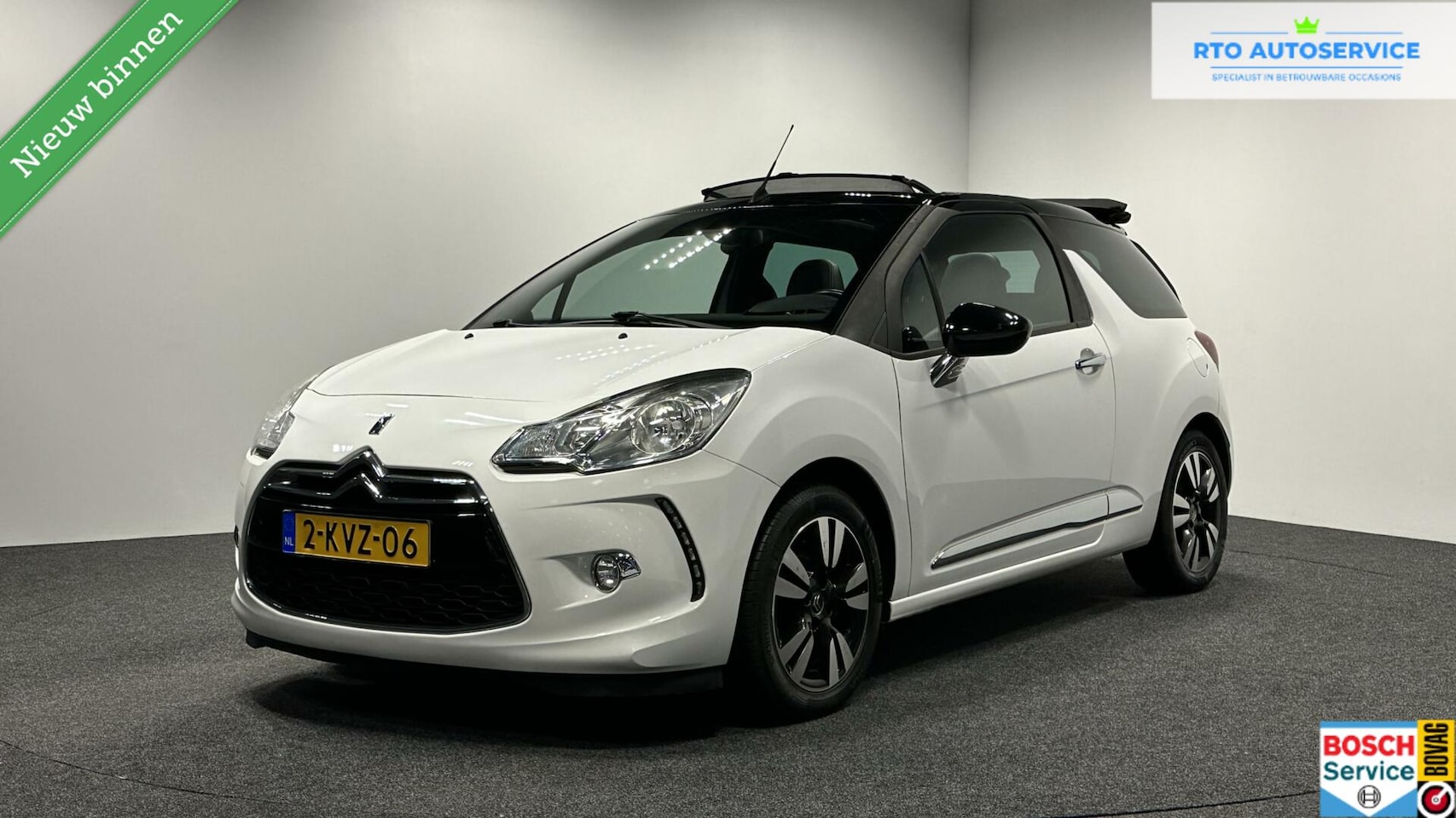 Citroën DS3 Cabrio - 1.2 VTi So Chic CRUISE NAVI 134.000KM NAP - AutoWereld.nl