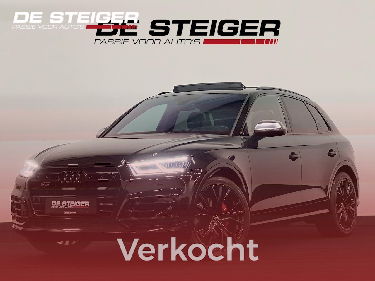 Audi SQ5 - 3.0 TFSI quattro 3 X S-line Pano Luchtvering B&O Sfeer Black edition - AutoWereld.nl