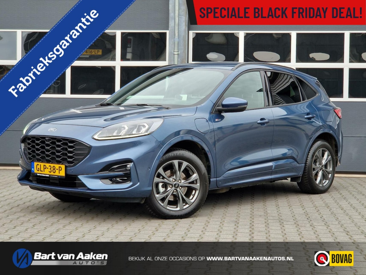 Ford Kuga - 2.5 PHEV ST-Line X Head-up 2x Camera ACC Keyless Elektr. Achterklep - AutoWereld.nl