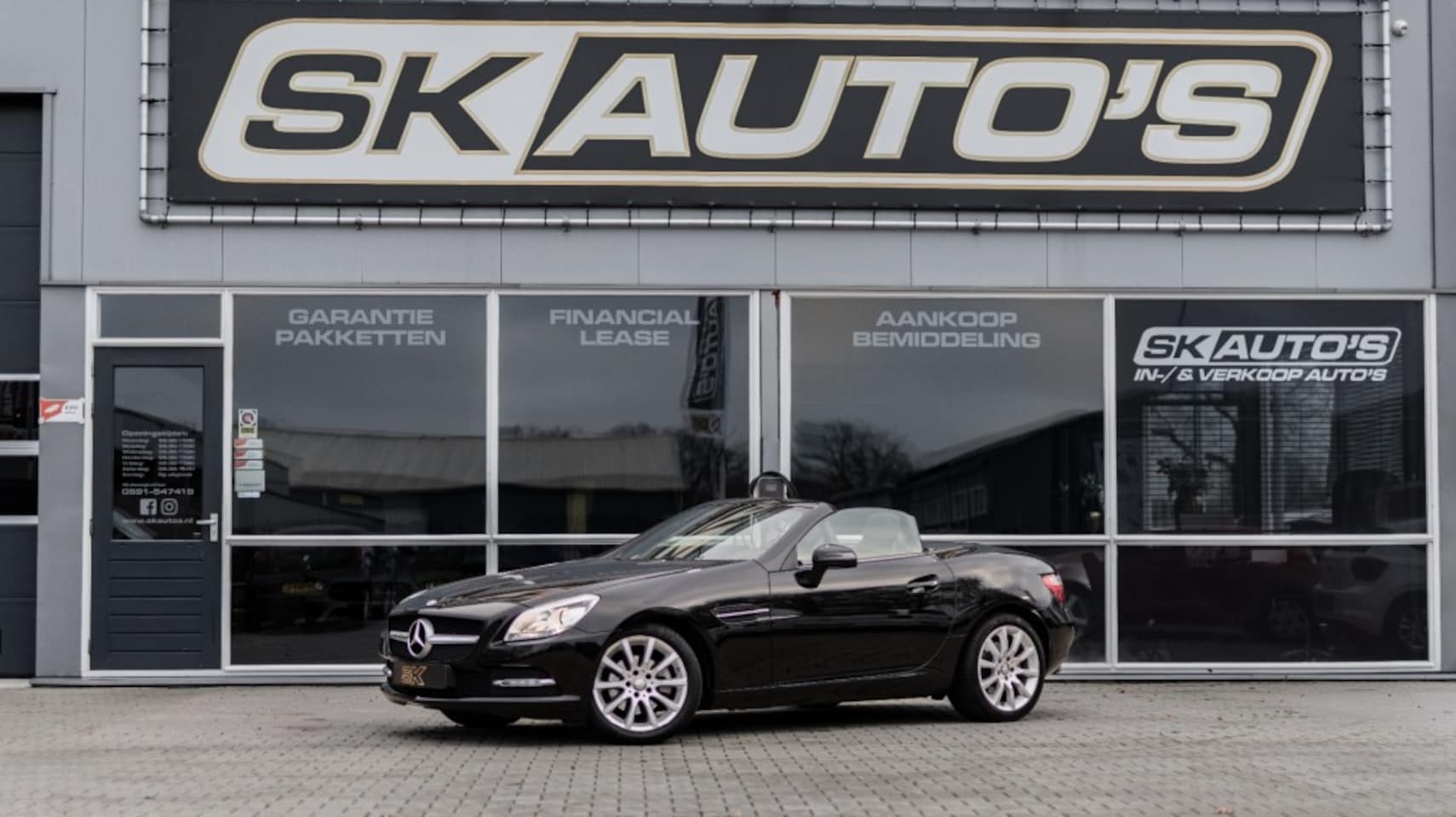 Mercedes-Benz SLK-klasse - 200 SPORT AIRCRAFT CRUISE LEER NAVI STOELV ALL-IN PRIJS! - AutoWereld.nl