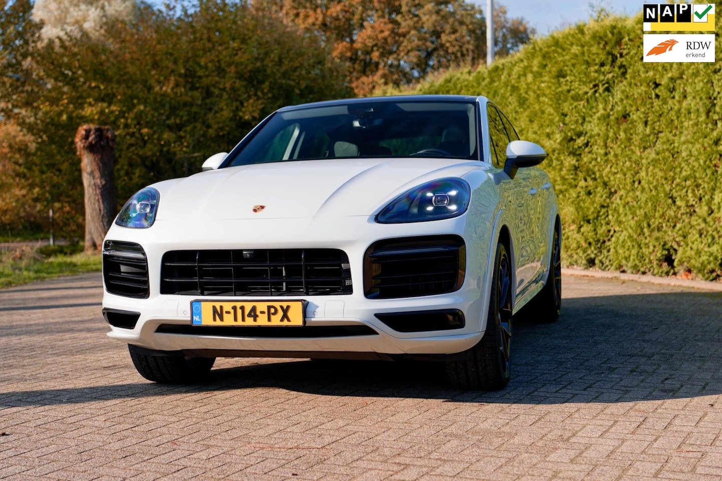 Porsche Cayenne Coupé - 3.0 PANORAMADAK ECC VOL LEER WIT - AutoWereld.nl