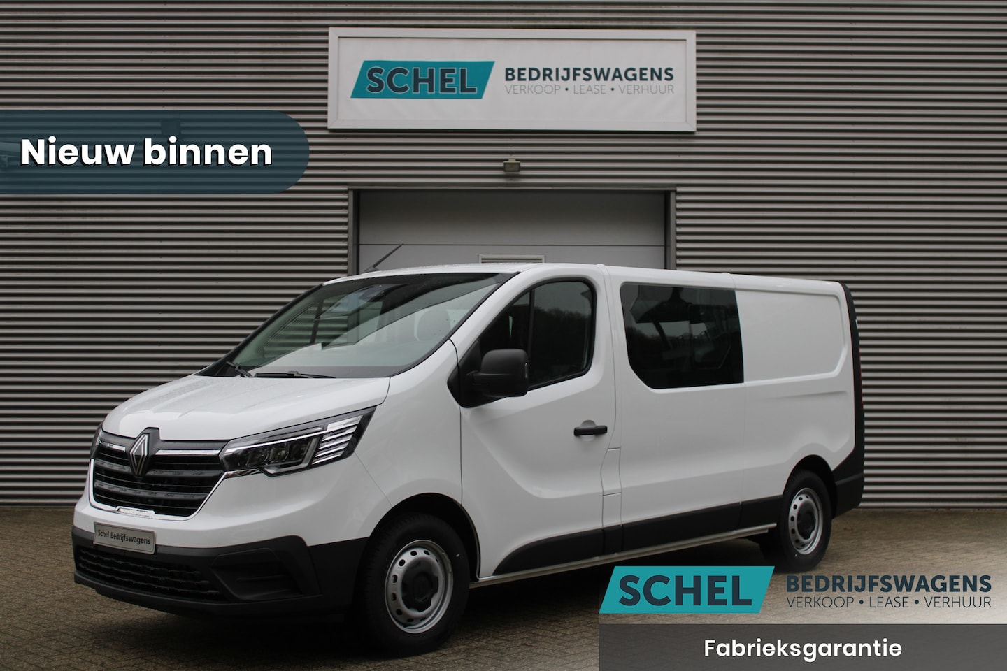 Renault Trafic - 2.0 Blue dC 150pk T29 L2H1 Advance DC - 6 zits - Navigatie - Camera - Airco - Cruise - DAB - AutoWereld.nl