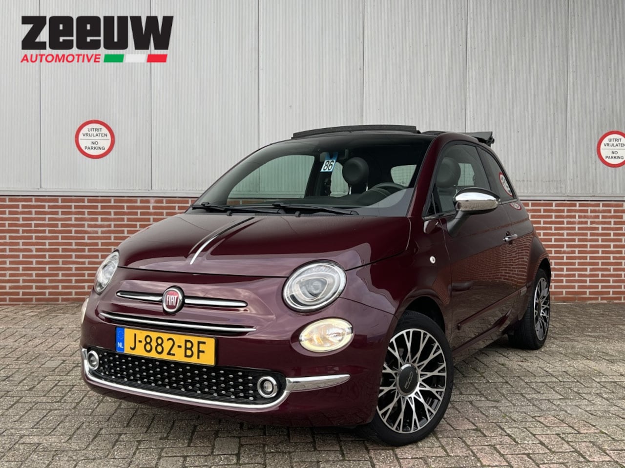 Fiat 500 C - 1.0 Hybrid Star | Navi | Leder | Clima | Carplay | 16" - AutoWereld.nl