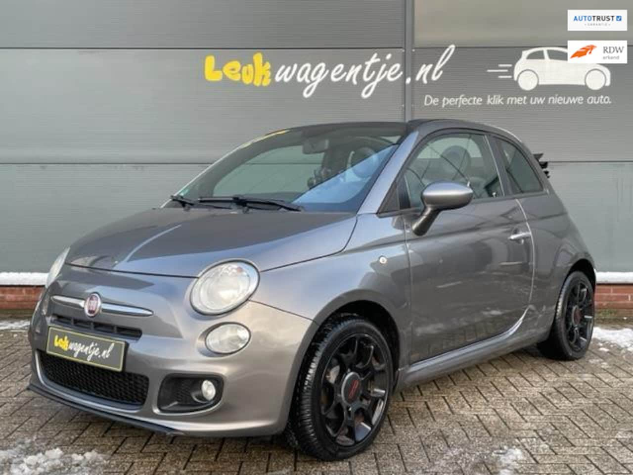 Fiat 500 C - 0.9 TwinAir Turbo 500S Cabrio *automaat *16 inch - AutoWereld.nl