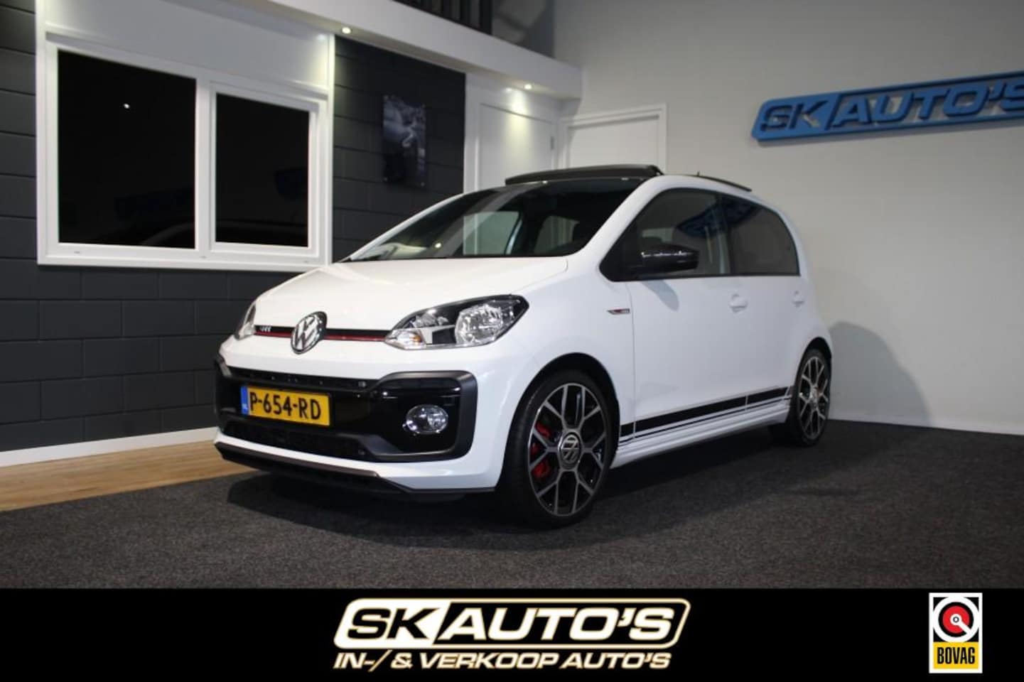 Volkswagen Up! - 1.0 TSI GTI PANODAK STOELV PDC 5DRS CARBON ALL-IN PRIJS! - AutoWereld.nl