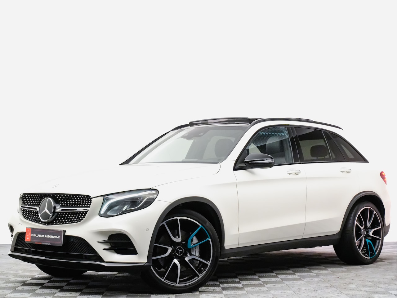 Mercedes-Benz GLC-klasse - 43 AMG 370pk BiTurbo 4MATIC Night Edition (carbon,panodak,360,sfeerverlichting) - AutoWereld.nl